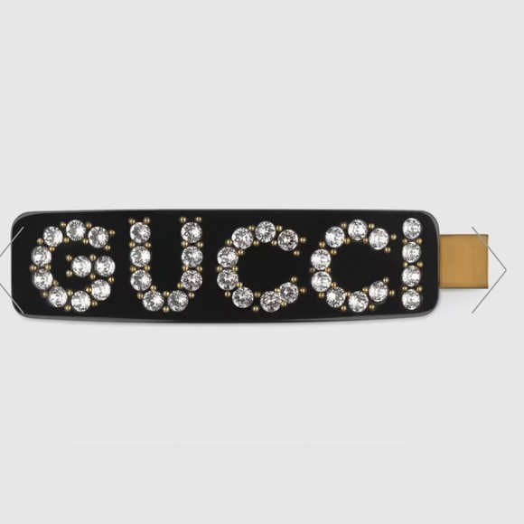 💐Gucci ✨ Swarovski Crystal Gucci single hair clip - Picture 2 of 8